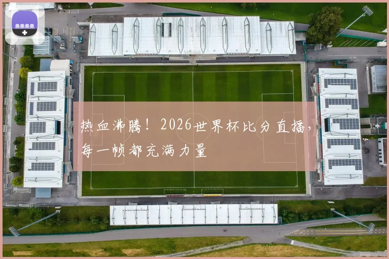 热血沸腾！2026世界杯比分直播，每一帧都充满力量